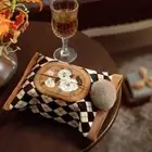 Plush Tissue Box Printing Dining Table Tissue Bag New Plush Soft Storage Box