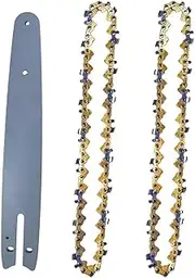 Chainsaw Blade 6 Inch 1/4"P 36DL Drive Link Electric Saw Chainsaw Guide Bar and Saw Chain Set Rechargeable Saw Bar Carpentry Tools