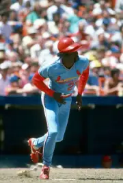 George Hendrick Of The St Louis Cardinals 1980 Baseball Photo 5
