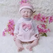 COSDOLL Realistic Silicone Reborn Baby Doll 46 cm - Lifelike Baby Dolls Girls Full Silicone Baby Dolls, Gifts for Girls Children 6+