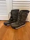 Sorel Whitney II Tall Lace Waterproof Women's Boots - Quarry Gray Size 7 NIB
