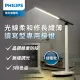 【Philips 飛利浦】酷雅 LED全光譜護眼檯燈66140-皓月白(PD040)