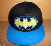 BATMAN cap hat black DC UNIVERSE Michael Keaton Tim Burton movie symbol logo