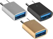ETHZZLE Compact Type c to USB 3.0 Adapter Phone Converter for Efficient Charging Data Transfer