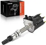 A-Premium Ignition Distributor with Cap and Rotor Compatible with Chevrolet Camaro, Cavalier, Citation II & Buick Skylark & Cadillac Cimarron & Oldsmobile Cutlass Ciera & Pontiac 6000, Fiero, Firebird