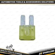 100 Pcs of Charge 20 Amp Micro 2 Fuse Yellow Colour - for Car & Truck Parts