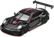 for 911 GT3 Black Bar Simulation Alloy Car Model for Collection&Display&Gift 1:64
