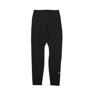 Nike 緊身褲 One Leggings 高腰 黑 吸濕 快乾 女款 內搭 運動 口袋 小勾 瑜珈 DM7279-010