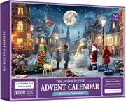 2024 Christmas Advent Calendar Jigsaw Puzzles, 24 Boxes of 1008 Pieces for Kids and Adults | 2024 Christmas Advent Calendar Toys for Boys and Girls