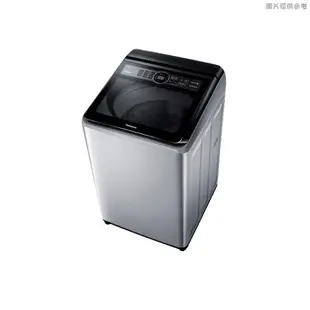 Panasonic國際家電【NA-V190MTS-S】19公斤雙科技變頻直立式洗衣機-不鏽鋼(含標準安裝)同NA-V190MTS