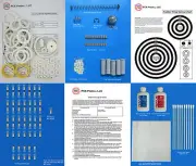 1980 Bally Silverball Mania Deluxe Tune-up Kit - Includes Rubber Ring Kit