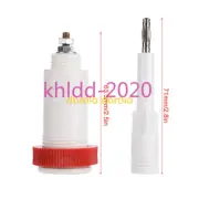 New White And Red Banana Jack High Voltage Connectors Plugs & Sockets