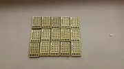 FCB*USA 15x Strand Up Daughter Board for Breadboard, LEDs Switches Photo Sensor