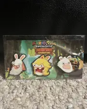 Mario Rabbids Kingdom Battle Donkey Kong Pin Badges Rare Promo Nintendo Switch