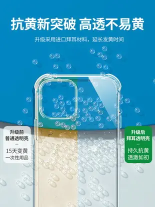 綠聯iPhone11透明手機殼12pro適用于蘋果XR手機8Plus保護套X硅膠12軟11Pro max防摔7plus新款6男6s簡約XS女SE