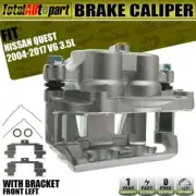 Disc Brake Caliper w/ Bracket Front Left Driver for Nissan Quest 3.5L 41011CK000 (for: Nissan)