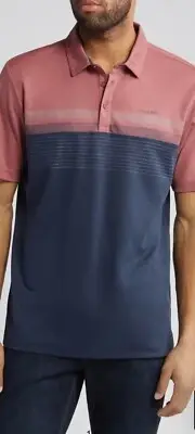 NWT Travis Mathew Margarita Mayhem Lifestyle Performance Golf Polo Shirt Mens M