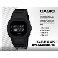 在飛比找蝦皮購物優惠-CASIO   G-SHOCK DW-5600BB-1D 電