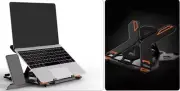 Nuobesty Adjustable Foldable Computer Laptop/Tablet Stand & Phone Holder