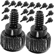 Veemoon Universal Fit Round Head Computer Screws 100pcs Tool- Thumb Screws Kit Hardware Hard Drive Mounting Antivibration Metal Clean Finish