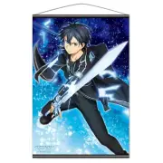 NEW Sword Art Online Kirito B2 Tapestry Wall Scroll Official Japan