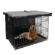 Dog Crate Cover 48 inch XL Dog Kennel Outside Cover, Big Dog Cage for Large D