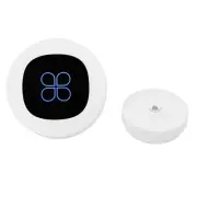 Self Powered Wireless Doorbell Waterproof Door Bells With 58 Melodies LED Fl FTD