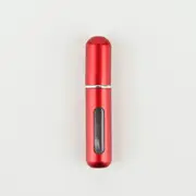 2Pcs Mini Perfume Atomizer Bottle 8ml Empty Small Spray Bottle for Travel Matte Red