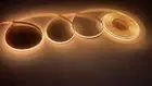 320/480 LED 2 Wires/DC Plug FOB FCOB LED Strip Light 5m 12V/24V COB