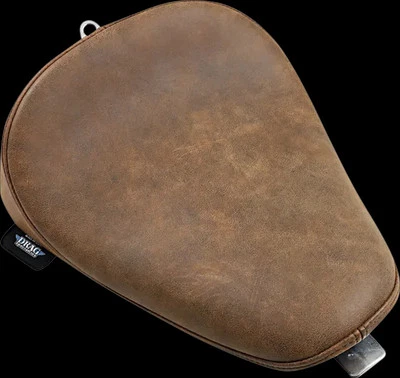 DS Brown Smooth Bobber Solo Seat for Harley Iron 883 10-22