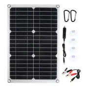 1200W Solar Panel Charger with 100A Controller Dual USB 12V Battery Charging Sys