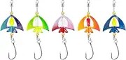Spinner Baits for Fishing - Rotating Lures for Angling,Multifunctional Colorful Rotating Spinner Baits for Bass Fishing in Freshwater and Saltwater