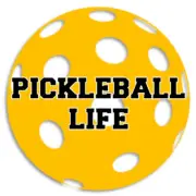 Pickleball Life - 25 Pack Circle Stickers 3 Inch - Dink Sports Game