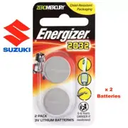 Suzuki Car Key Remote Control Batteries-Suits Many Models-CR2032 Battery