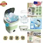 Compact 12L Portable Washing Machine for Baby Clothes & Delicates - Foldable