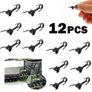 12x 1:87 scale Model Couplers HO Model Train Knuckle Spring Coupler Coupling