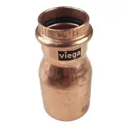 Viega ProPress 15588 1 1/2" X 1" C x C Zero Lead Copper Reducer New