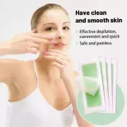 72 Pcs Wax Strips Lip Wax Strips For Women Facial Hair Removal Waxing Strips For