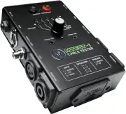 Mackie Cable Tester, 6-Way Switch Battery-Powered Connector Test (Mtest-1) Co...
