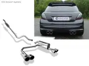 Stainless Steel Duplex Sports Exhaust Peugeot 207 RC Per 2x100mm Round