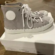 Brand New Chloe Kyle Suede High Top Sneakers Size EU 38