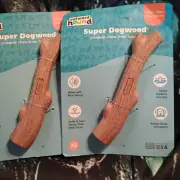 2-OUTWARD HOUND Dogwood Stick s Dog chew Toy by PetStages