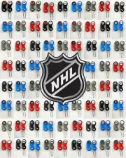 NHL 2 Prong Switchblade GOLF DIVOT REPAIR TOOL + Ballmark CHOOSE TEAM & COLOR