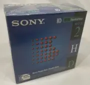 Sony 2HD IBM Formatted (1.44 MB) 3.5'' Diskettes - 10 Pack BRAND NEW SEALED! NIB