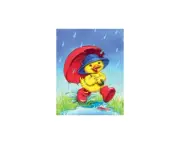 "Duck" Printed Needlepoint Tapestry Kit 3289K