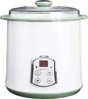 Flora Greek Yoghurt Maker Machine- Electric Yogurt Making with 2L Capacity-Autom
