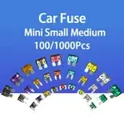 100/1000 Pcs 2A-40A Car Mini Small Insert Fuse Medium Fuse Car Fuse