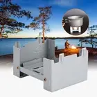 95 x 75mm Solid Alcohol Fuel Outdoor Army Camping Folding Portable Pocket Stove