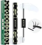 Lash Bond and Seal 10ML White Bond and Seal Lash Glue KEYYOU Lash Cluster Glue Mascara for Long Lasting WaterProof Lash Extension Glue Clear-5ml+5ml