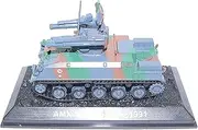 1:72 Alloy France AMX-30R Roland 1991 Surface-to-Air Missile Launch System Tank Model Simulation Fighter Tank Military Science Exhibition Model
